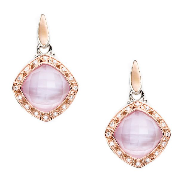 Tacori top amethyst earrings