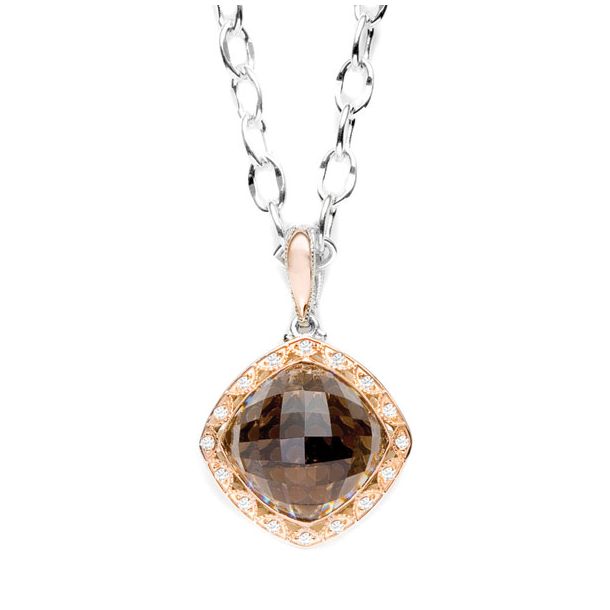 Tacori 18k925 Smoky Quartz Enhancer REEDS Jewelers