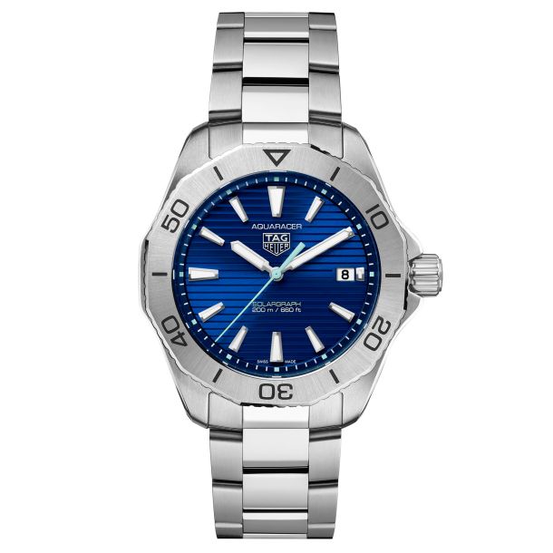 Tag heuer hotsell aquaracer silver dial