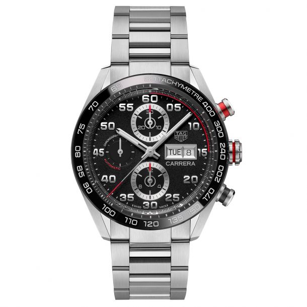 TAG Heuer Carrera Automatic Chronograph 44mm Mens Watch CBN2A1A.BA0643