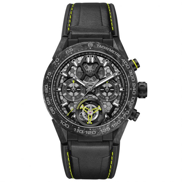 Tag heuer carrera calibre 02t tourbillon nanograph sale