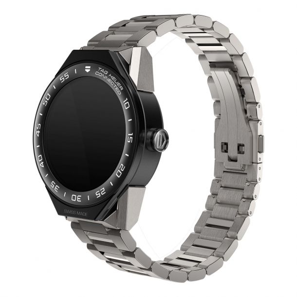 TAG Heuer connected Modular 45 Watch Titanium Bracelet REEDS