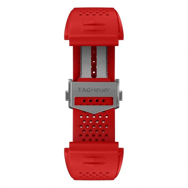 Tag heuer connected rubber strap sales