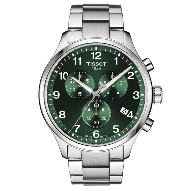 Tissot Chrono XL Classic Stainless Steel Bracelet Watch 45mm T1166171109200