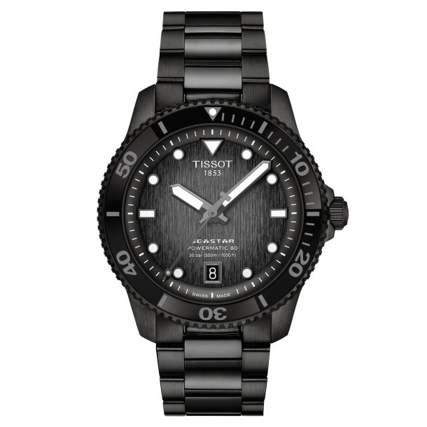 Tissot seastar all black top