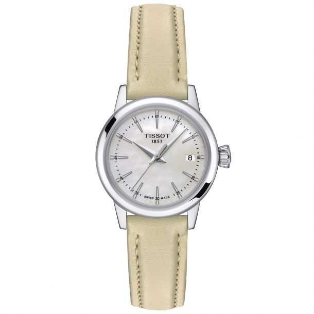 Tissot women's watch mother of pearl on sale