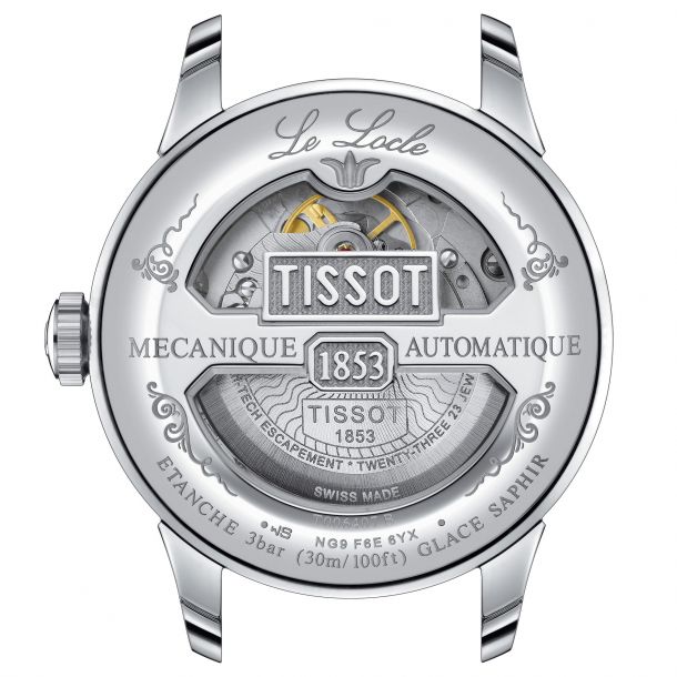 Tissot T Classic Le Locle Powermatic 80 Stainless Steel Bracelet Watch 39mm T0064071104300 REEDS Jewelers