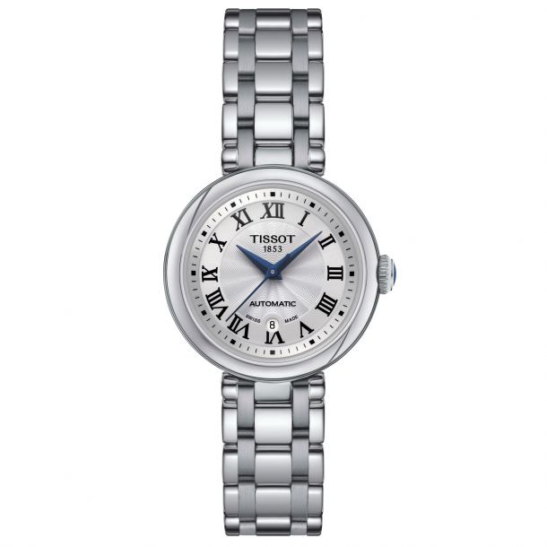 Tissot T Lady Bellissima Automatic Stainless Steel Bracelet Watch 29mm T1262071101300