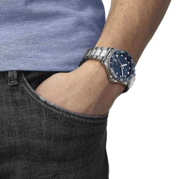 Tissot seastar 1000 automatic blue dial outlet