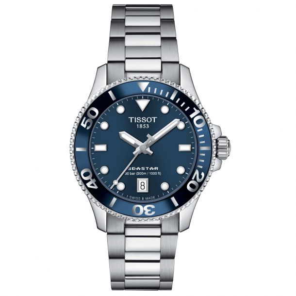 Tissot T-Sport Seastar 1000 Quartz Diver Stainless Steel Bracelet