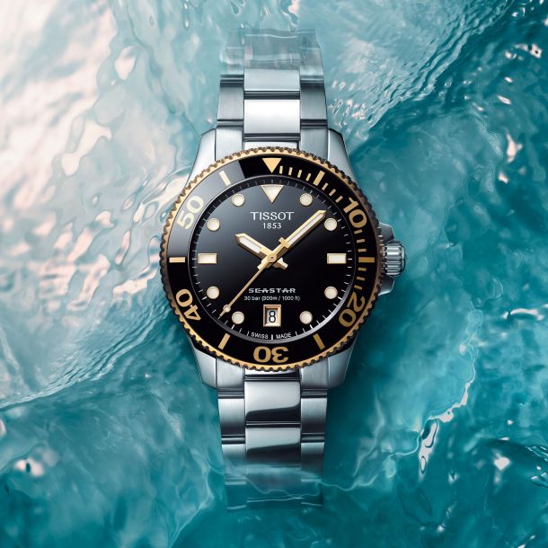 TISSOT Seastar 1000 ダイバーズウォッチ36mm 300m Hands-On: Tissot Seastar 1000 36mm Dive Watch | aBlogtoWatch