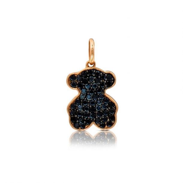 Tous gold bear discount pendant
