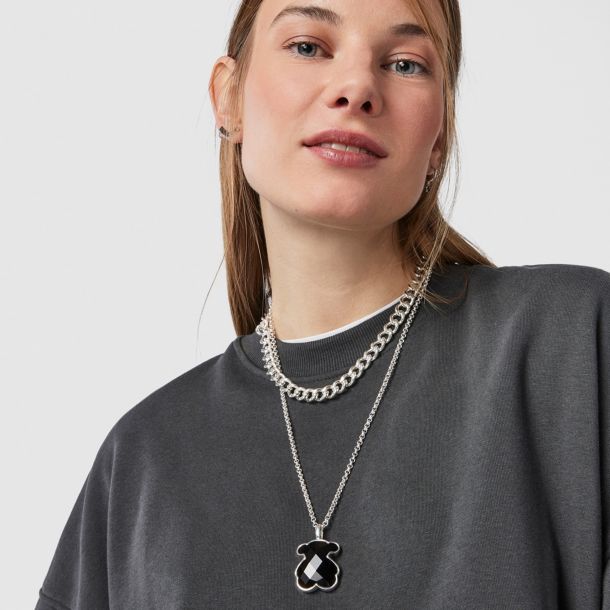 Tous black clearance necklace