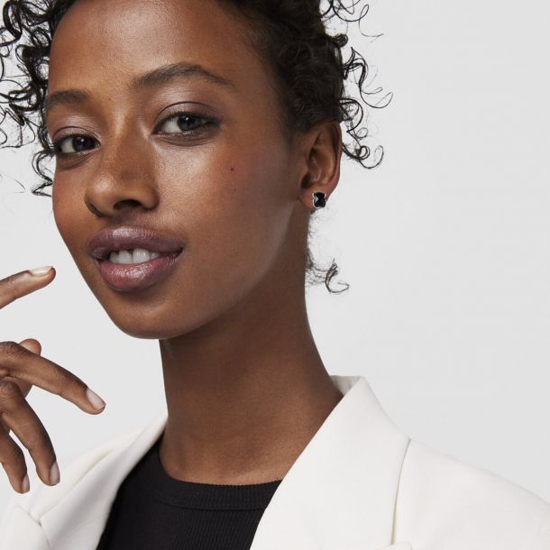 Tous black new arrivals earrings
