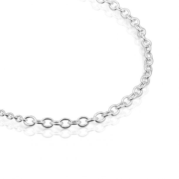 TOUS Calin Sterling Silver Round Rings Choker Necklace | REEDS Jewelers