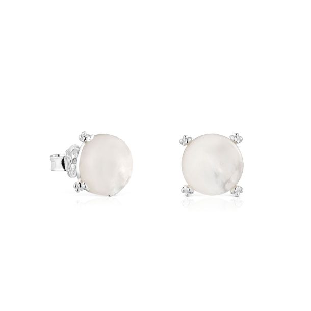 TOUS Color Pills Mother of Pearl Sterling Silver Stud Earrings | REEDS  Jewelers
