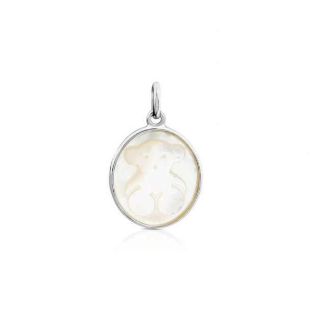 TOUS Mother of Pearl Camee Pendant