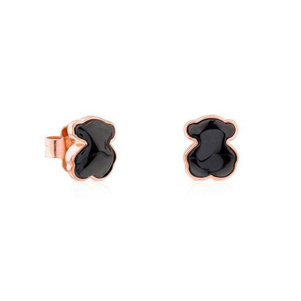 Tous rose gold earrings online