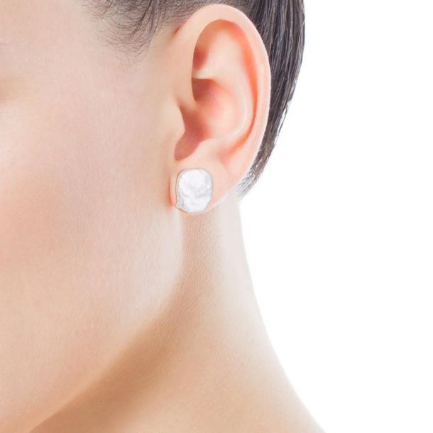 TOUS Nenufar Petal Pearl Earrings | REEDS Jewelers