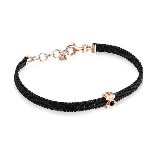 TOUS Real Sisy Onyx Mesh Bracelet | REEDS Jewelers