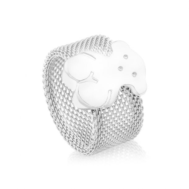 Tous mesh ring best sale