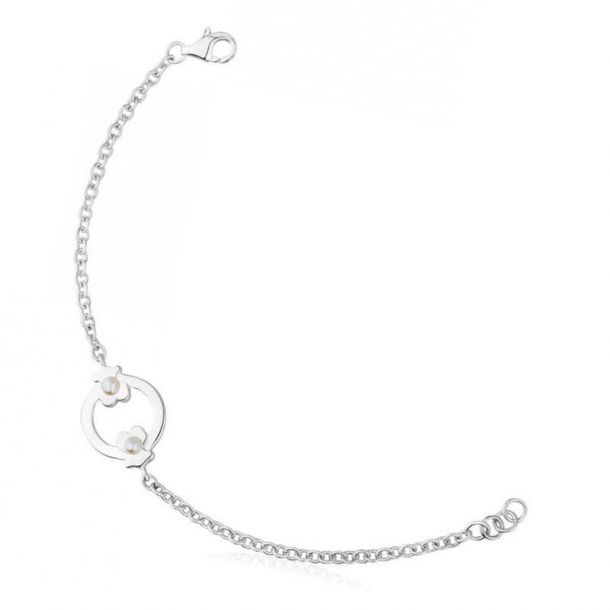 TOUS Sterling Silver Pearl Super Power Bracelet | REEDS Jewelers