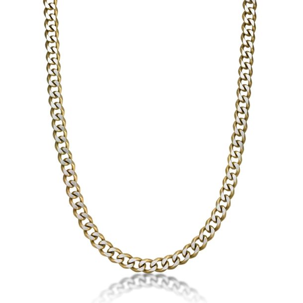 Two tone curb chain shop