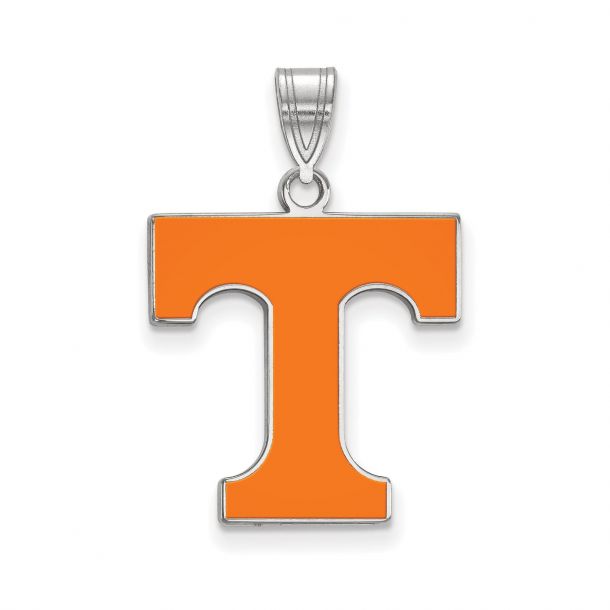 University of Tennessee Sterling Silver Enamel Pendant, Large REEDS
