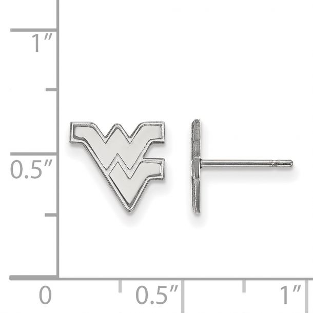 West Virginia University Sterling Silver Stud Earrings REEDS