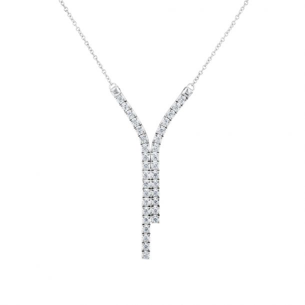 Y necklace diamond outlet