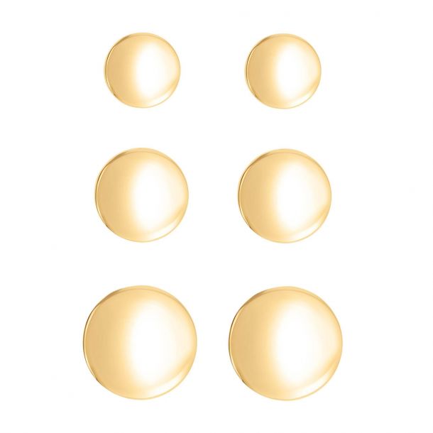 White gold ball new arrivals stud earrings set