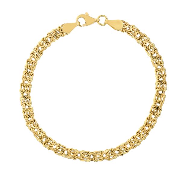 Hollow byzantine chain top