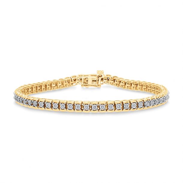 Chocolate diamond shop tennis bracelet