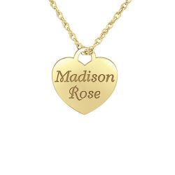 Alison and Ivy Kids' Heart Pendant 17x16mm