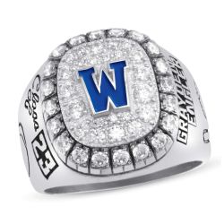Men's Monogram All-American High School Class Ring