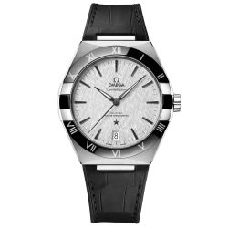 OMEGA Constellation Co-Axial Master Chronometer Black Leather Strap Watch | 41mm | O13133412106001