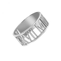 Alison and Ivy Roman Numeral Ring