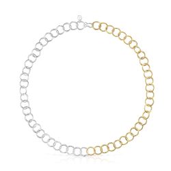 TOUS Basics Two-Tone Chain Necklace