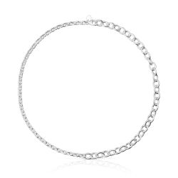 TOUS Calin Sterling Silver Round Rings Choker Necklace
