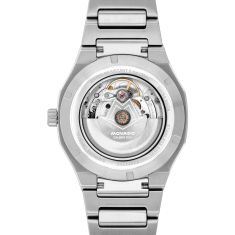 Movado Centurion Automatic Black Dial Stainless Steel Bracelet Watch 40mm - 0607967
