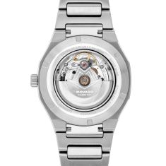 Movado Centurion Automatic White Dial Stainless Steel Bracelet Watch 40mm - 0607970