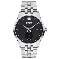 Movado Museum Taga Automatic Black Dial Stainless Steel Watch 40mm - 0608073 Movado Museum Taga Automatic Black Dial Stainless Steel Watch 40mm - 0608073