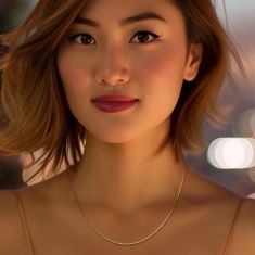 10k Yellow Gold 0.95mm Box Chain Necklace