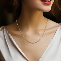 10k Yellow Gold 1.9mm Box Chain Necklace
