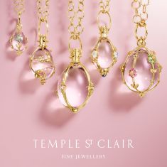 Temple St. Clair 18k Yellow Gold Vine Amulet - Medium