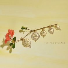 Temple St. Clair 18k Yellow Gold Angel Pendant - 14mm