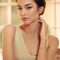 1/3ctw Diamond 14k Two-Tone Paperclip Link Chain Bracelet