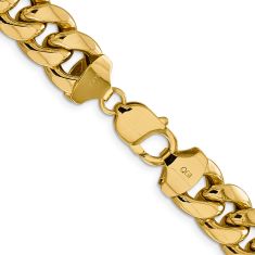 14k Yellow Gold 13.2mm Miami Cuban Chain Necklace