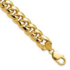 14k Yellow Gold 13.2mm Miami Cuban Chain Necklace