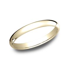 14k Yellow Gold 2.5mm Classic Wedding Band